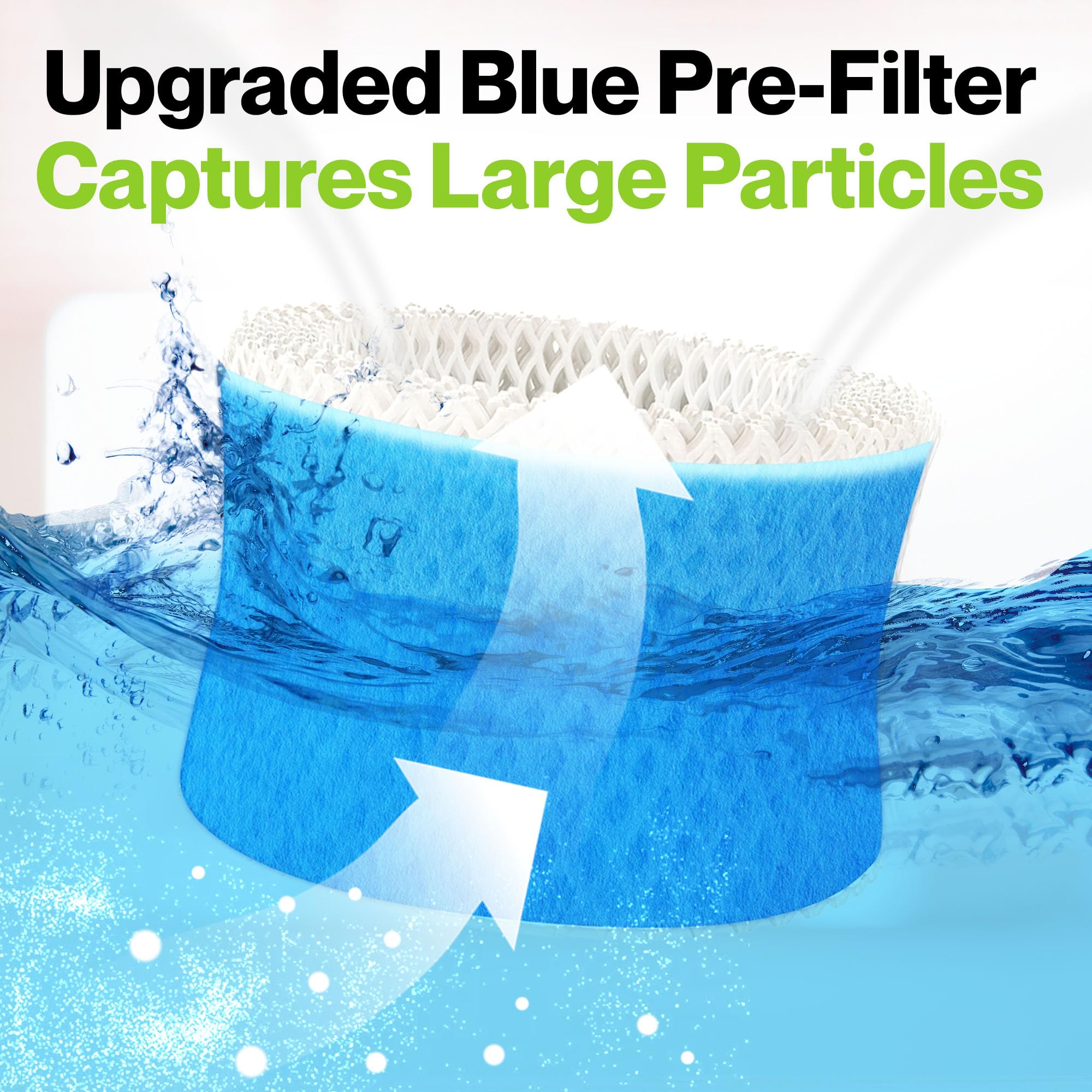 Durabasics mist-output-visual shows steady humidification during use.