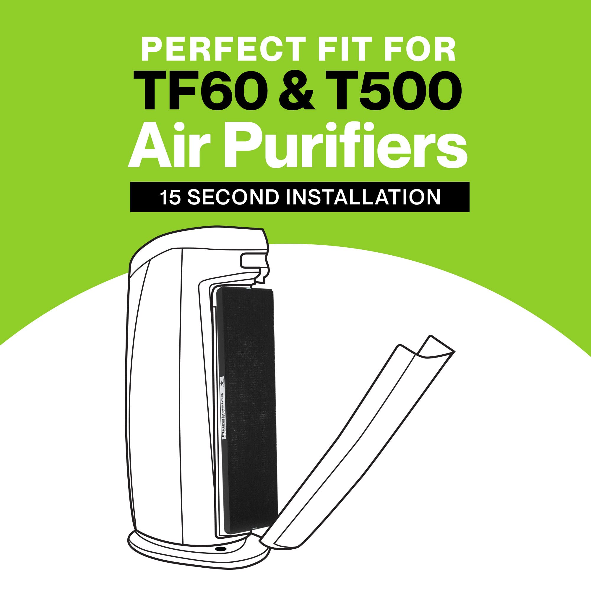 Durabasics pets and smoke-friendly filter set for homes