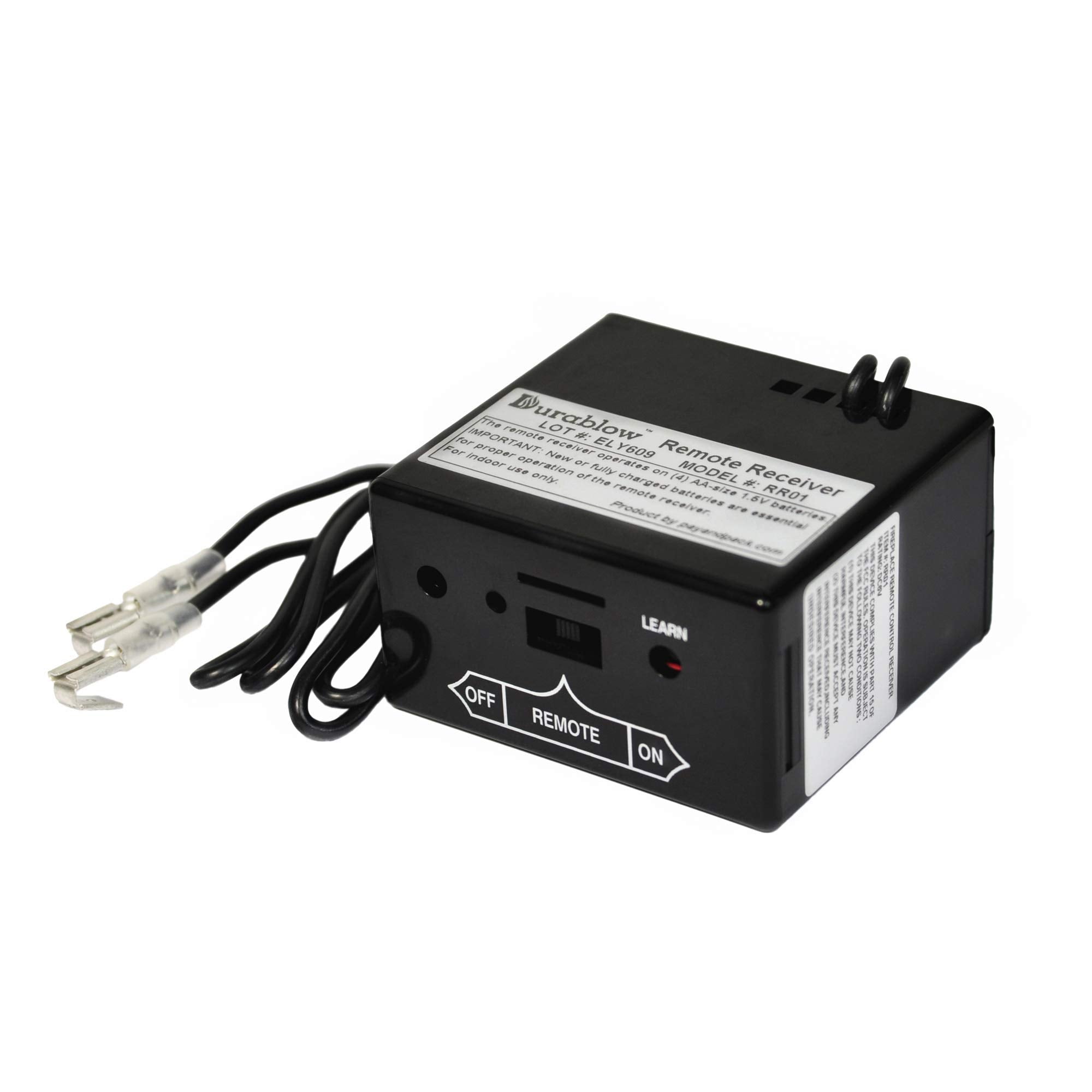 Durablow TR1003 childproof safety lock to prevent accidental use.