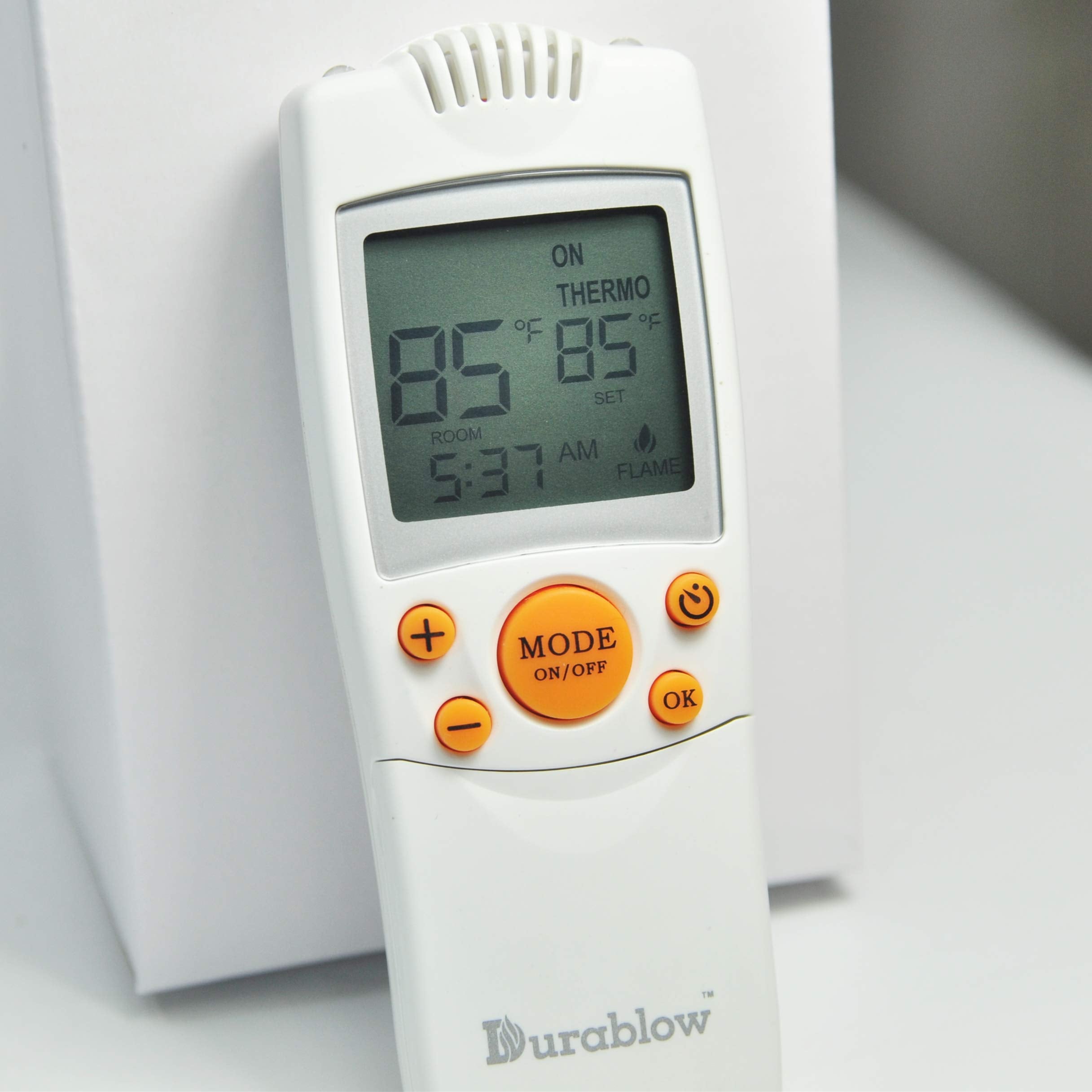 Durablow TR1003 optional remote compatibility reference for cross-model fireplaces.