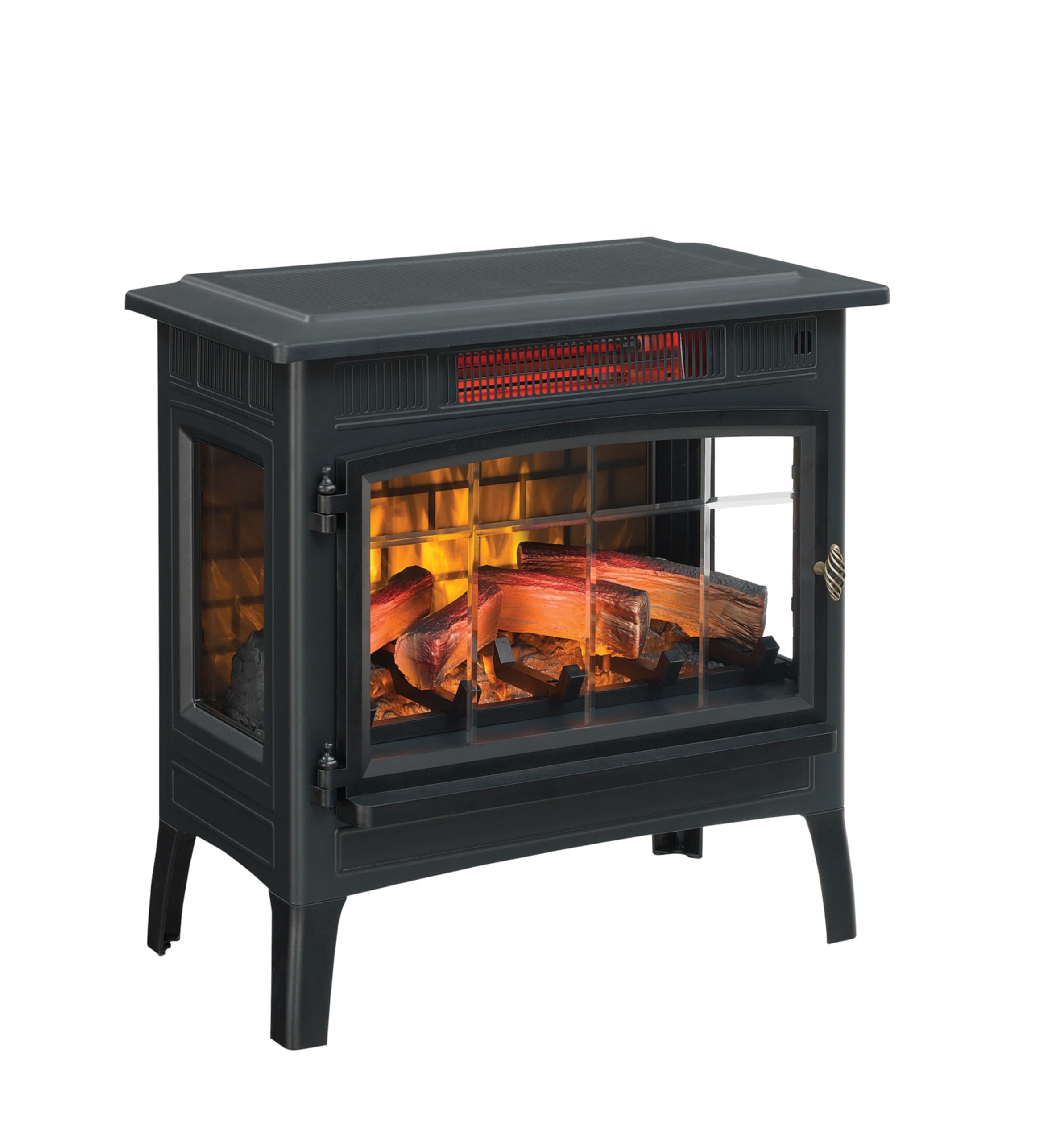 Duraflame portable design lets you move heat to rooms