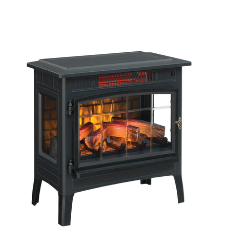 Duraflame portable design lets you move heat to rooms