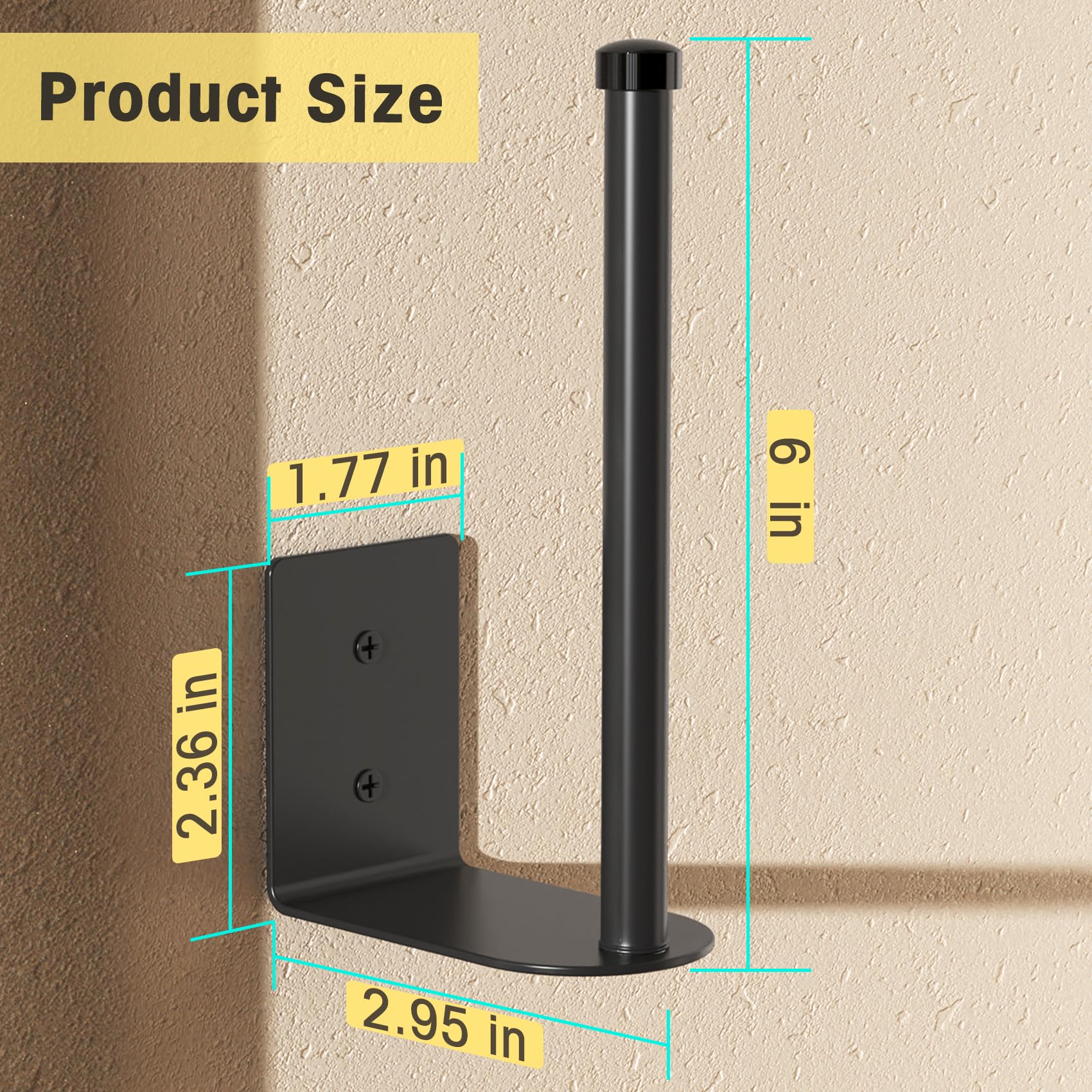 Self-adhesive installation on smooth surface demo.