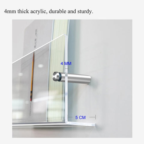 DuvinDD rack maintains tidy spaces with a clean wall mounted design.