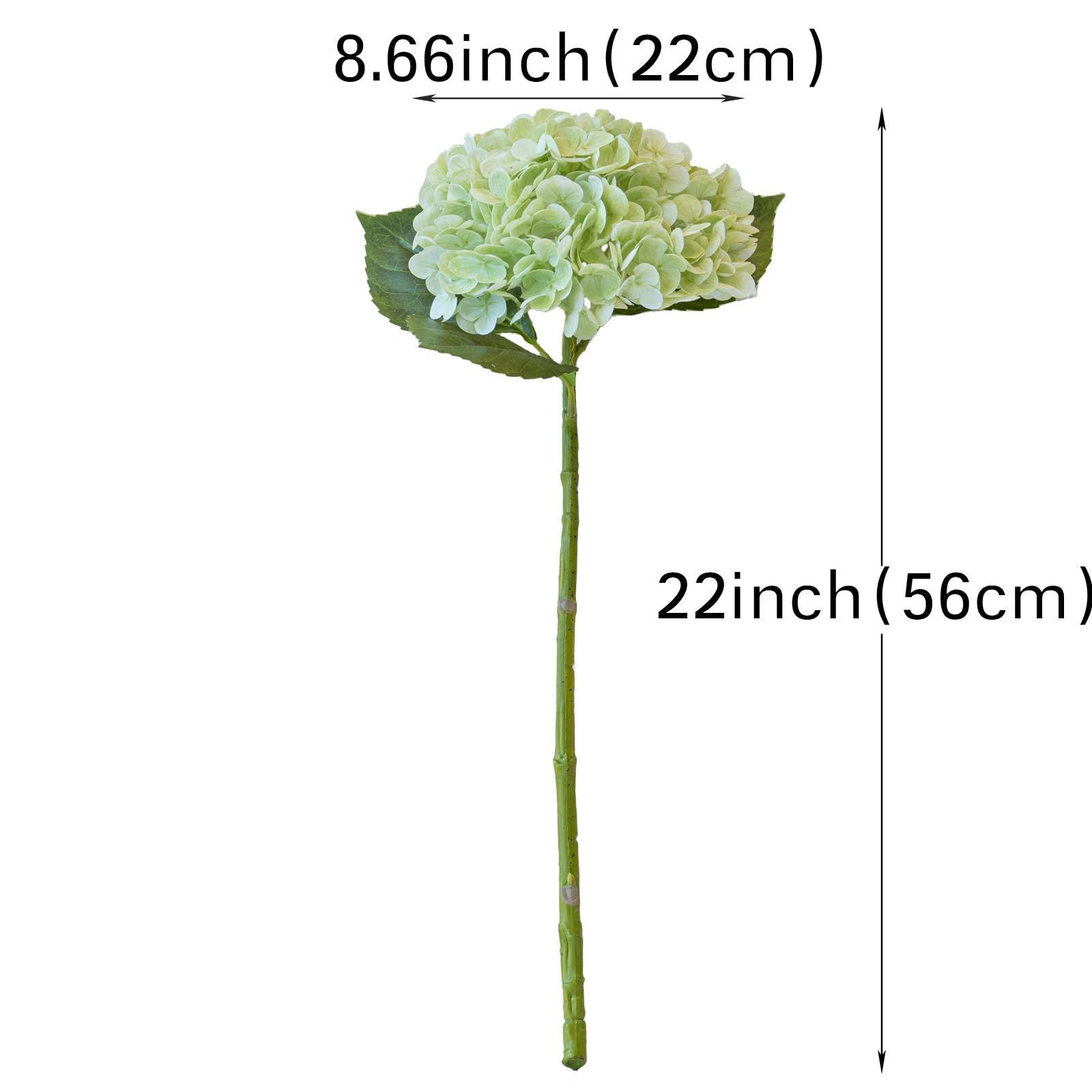 DUYONE artificial hydrangea bouquet 3pc adds fullness to wedding table décor.