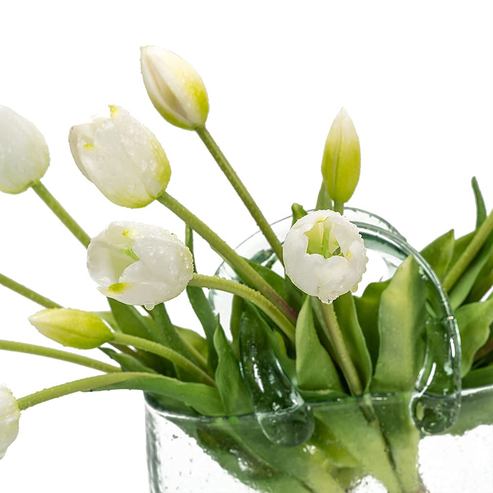 DUYONE dining table tulips decor adding elegant centerpiece ambiance