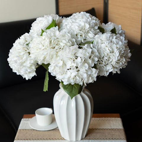 DUYONE hydrangea 22inch flower head close-up shows full blooms