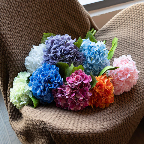 DUYONE hydrangea wedding decor for aisles, stages, and tables