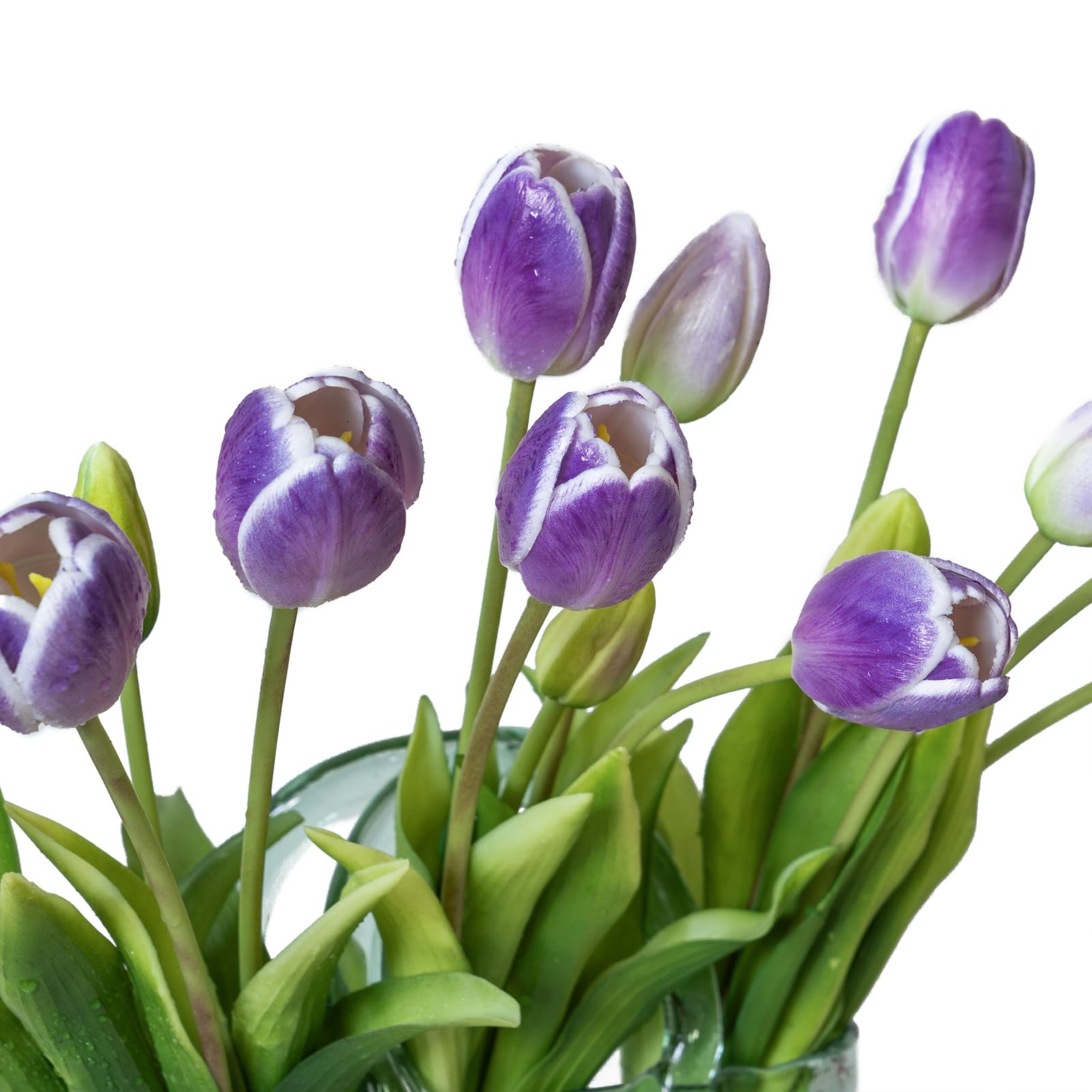 DUYONE soft rubber tulips with lifelike touch