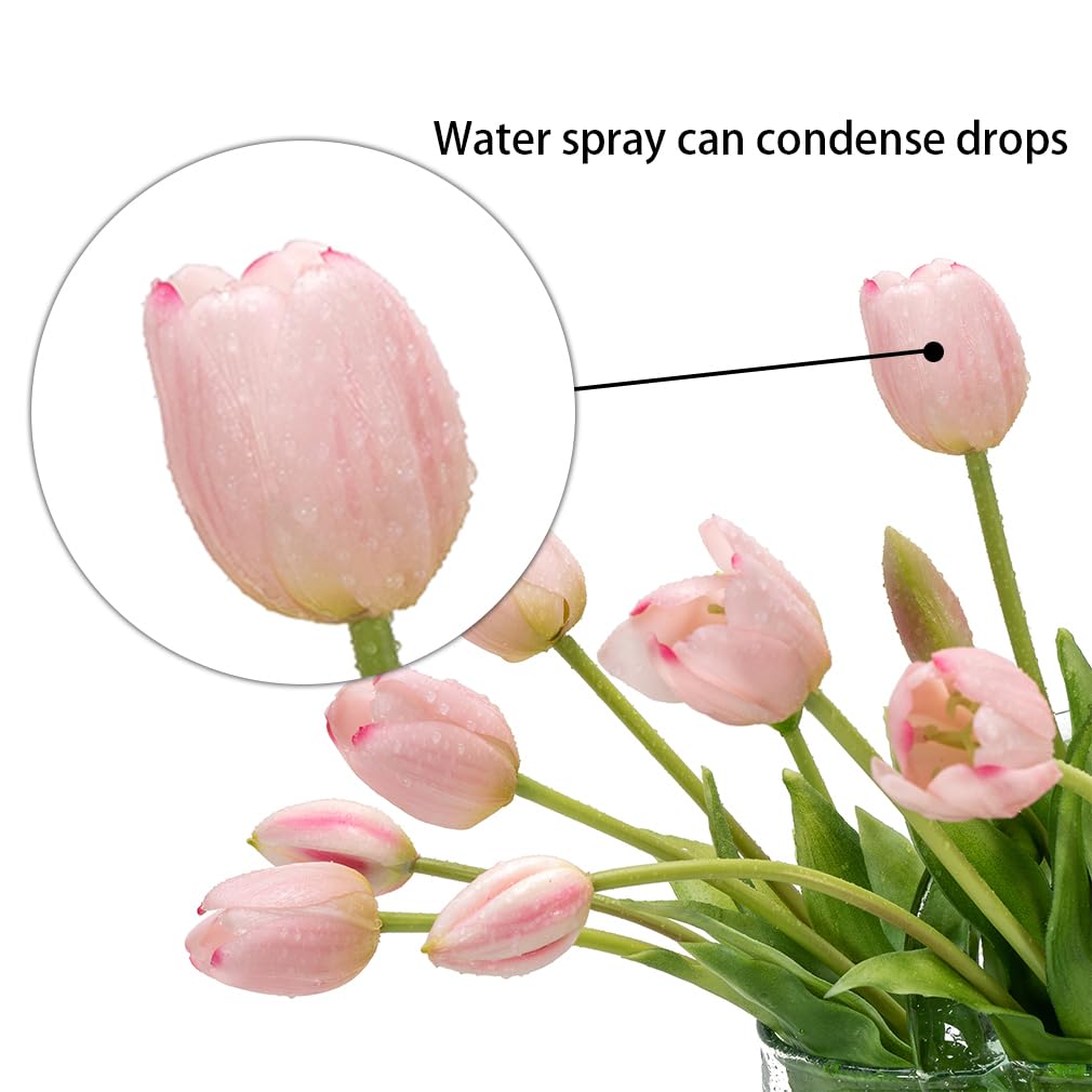DUYONE tulips dining table centerpiece idea adds durable elegance
