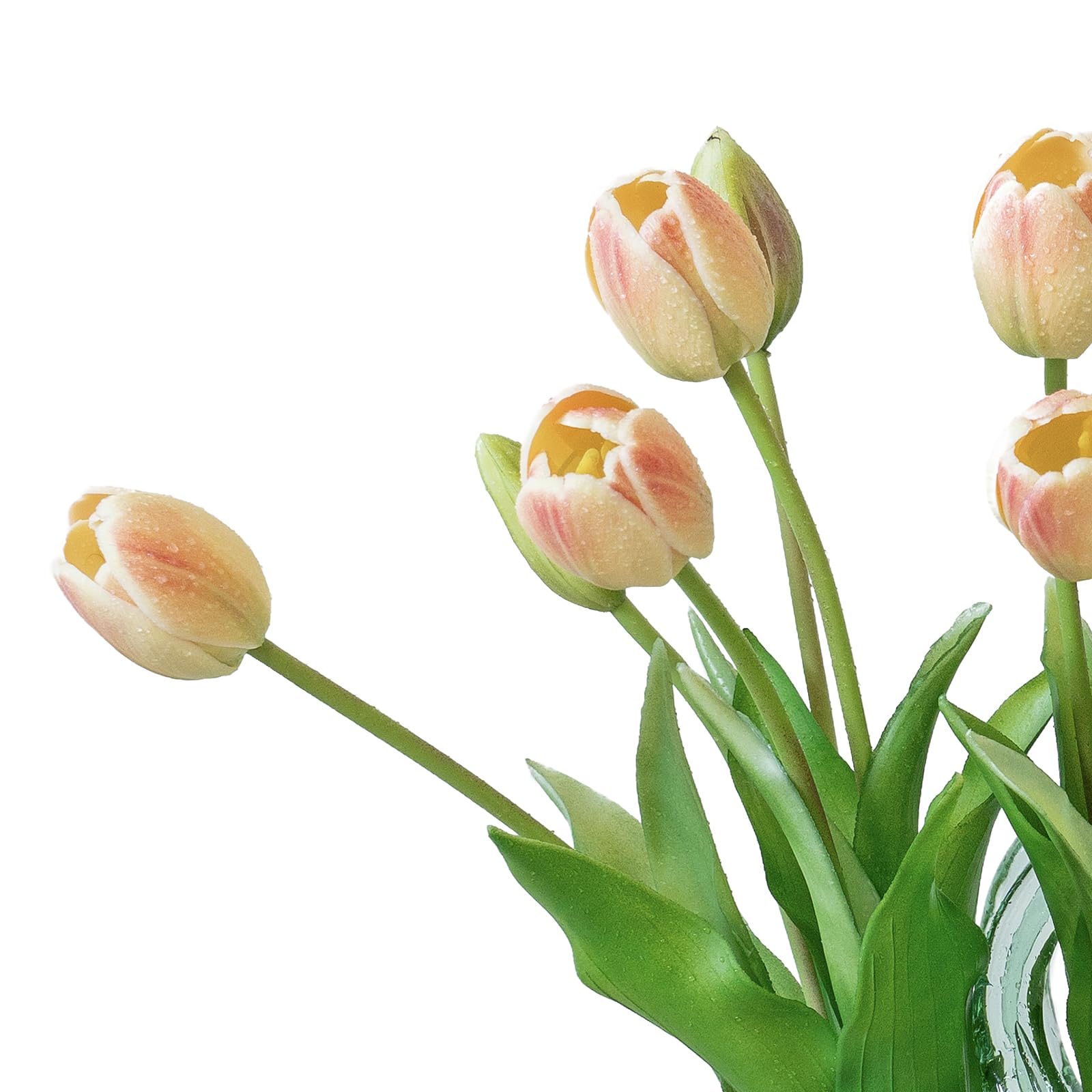 DUYONE tulips dining table centerpiece for elegant year-round decor.
