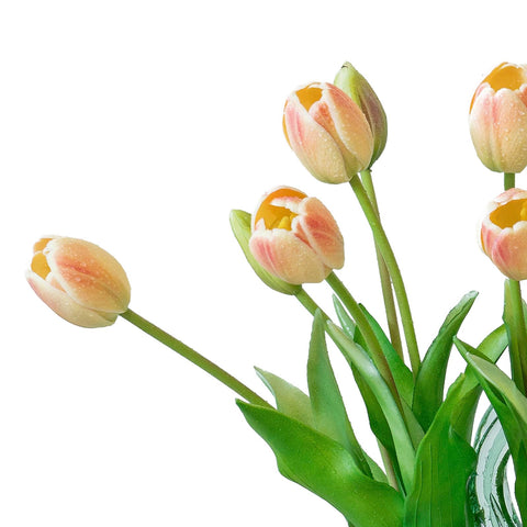 DUYONE tulips dining table centerpiece for elegant year-round decor.