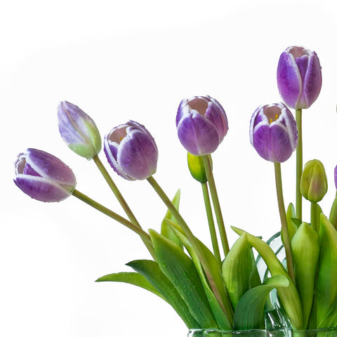 DUYONE tulips with flexible stems for easy DIY arrangements