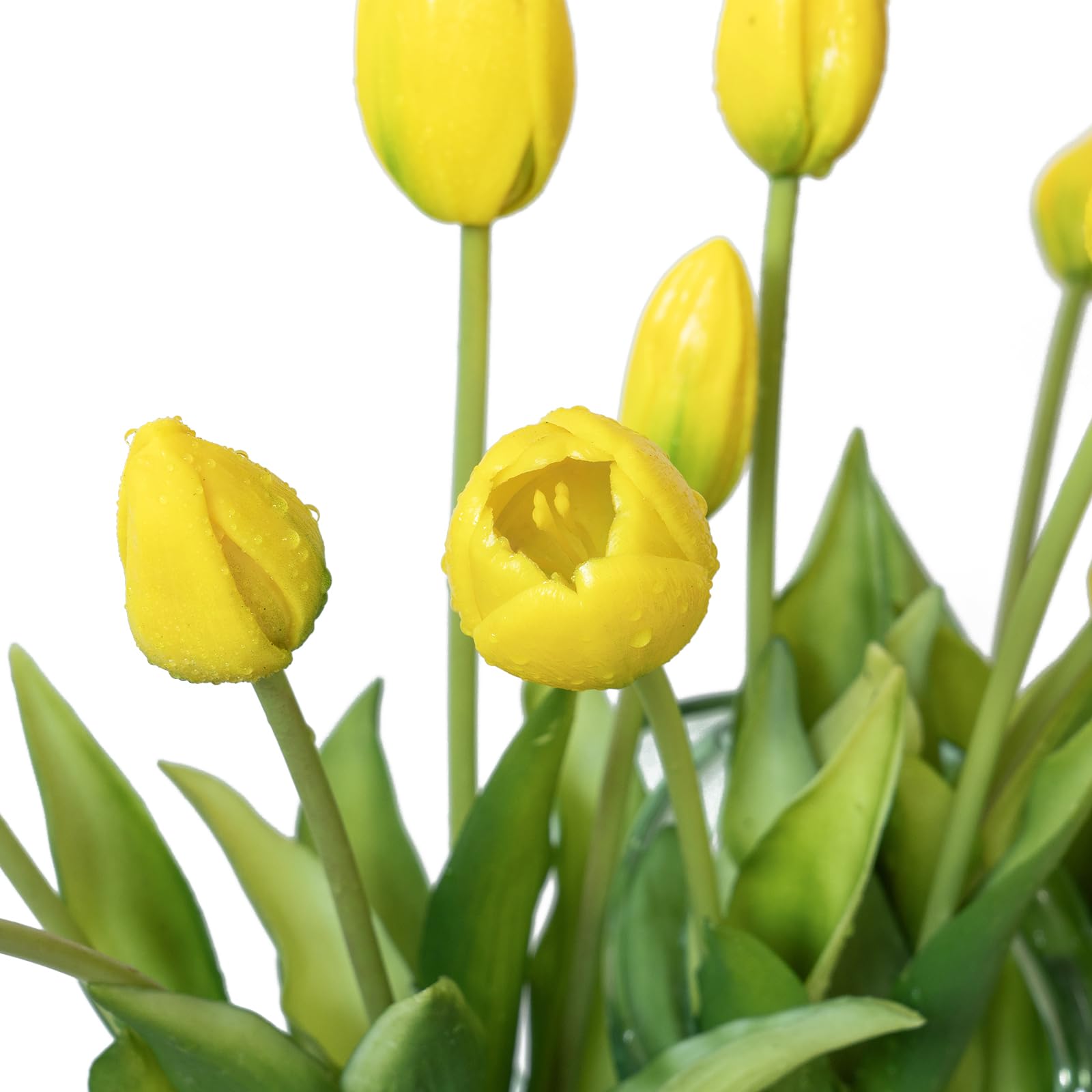 DUYONE wedding bouquet tulips show four-season color that never wilts.
