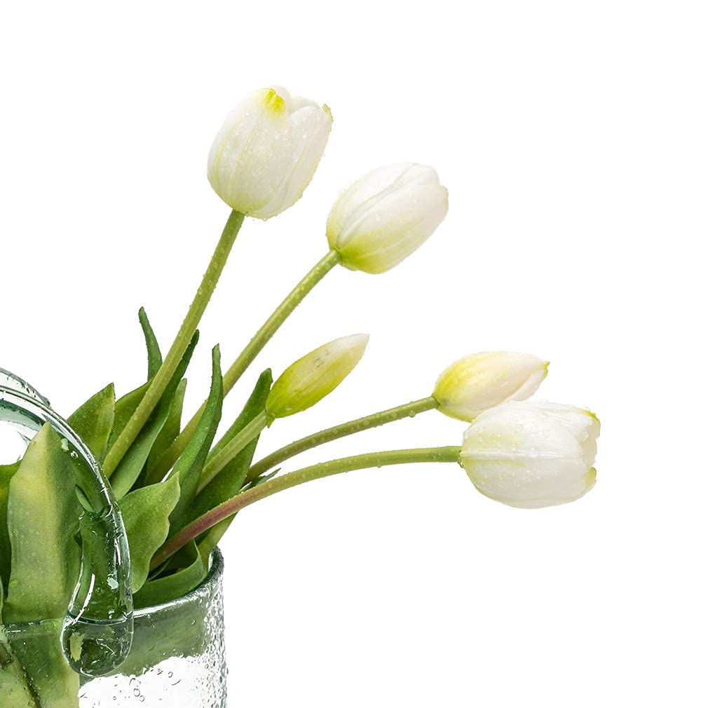 DUYONE washable artificial tulips easy to clean and maintain