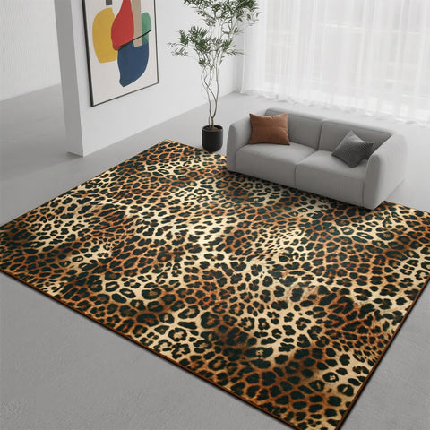 DweIke durable faux animal rug adds rustic charm to your home.