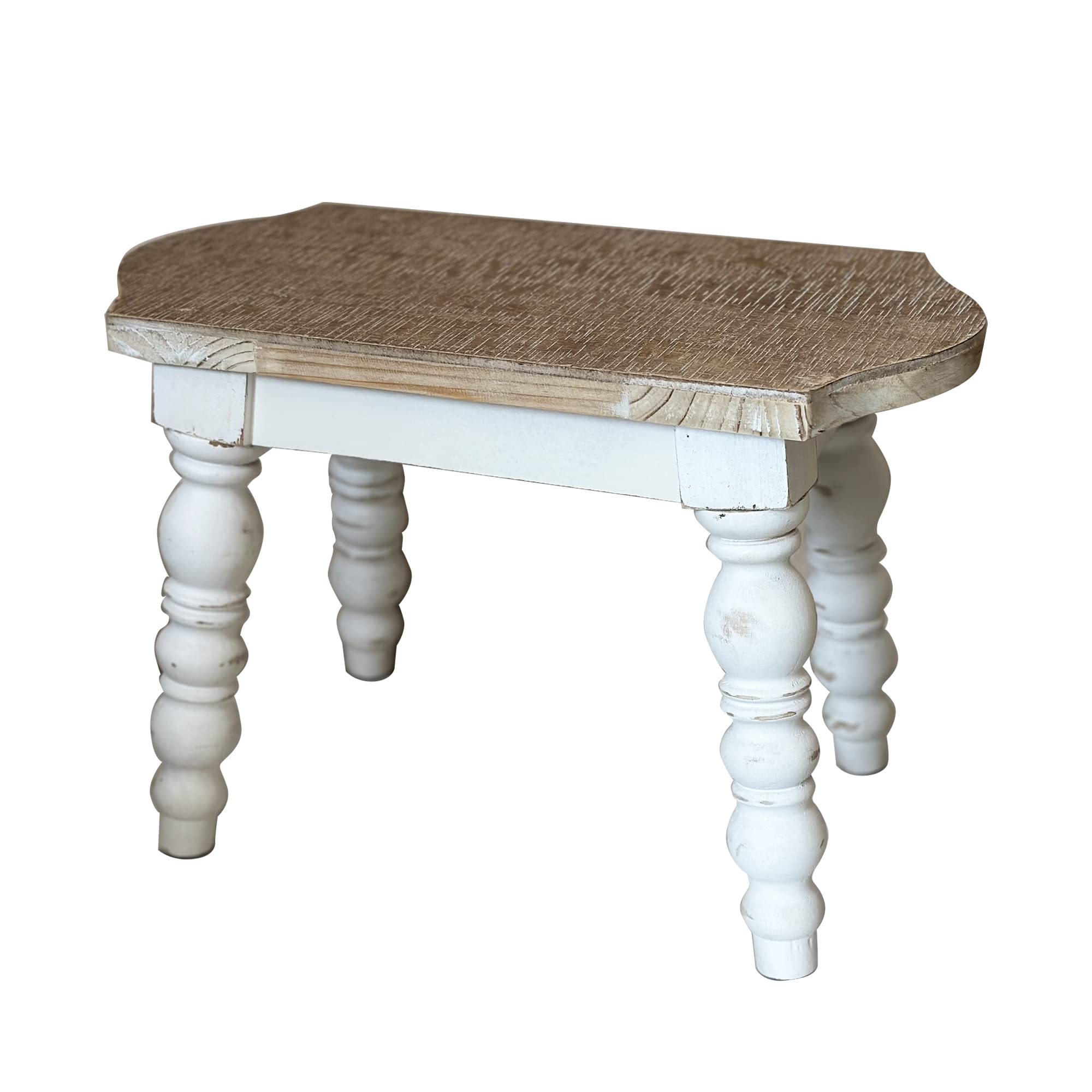 Dwellington bathroom step stool angle view showing sturdy, versatile design.