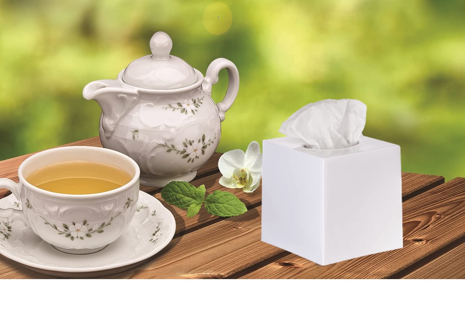 DWËLLZA HOMË easy-refill tissue holder for quick changes