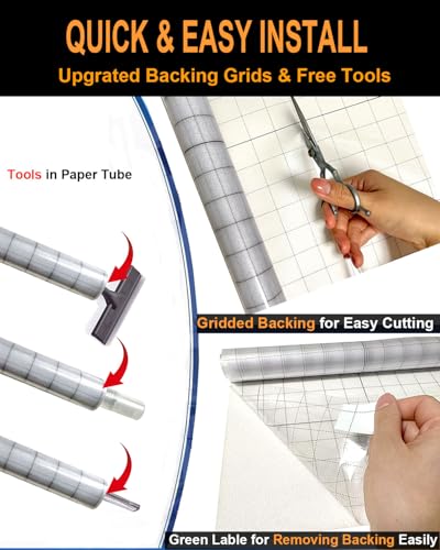 Dwersty static cling installation demonstrates repositionable, glue-free setup