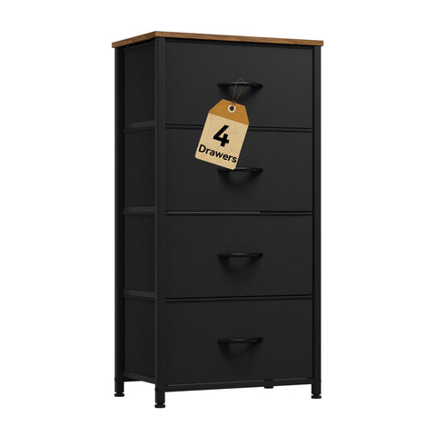 DWVO dresser with four drawers front view showing ample storage
