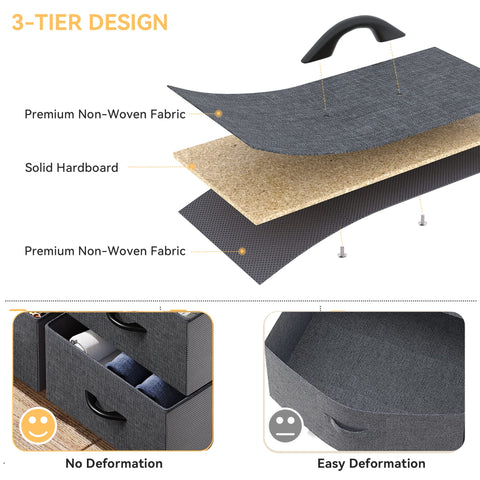 DWVO dresser dimensions show a tall, compact footprint