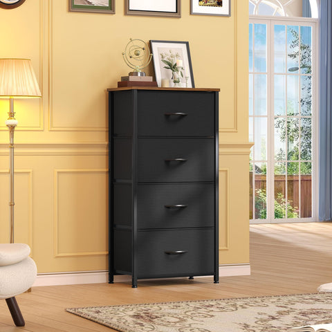 DWVO dresser white metal frame supports durable daily use