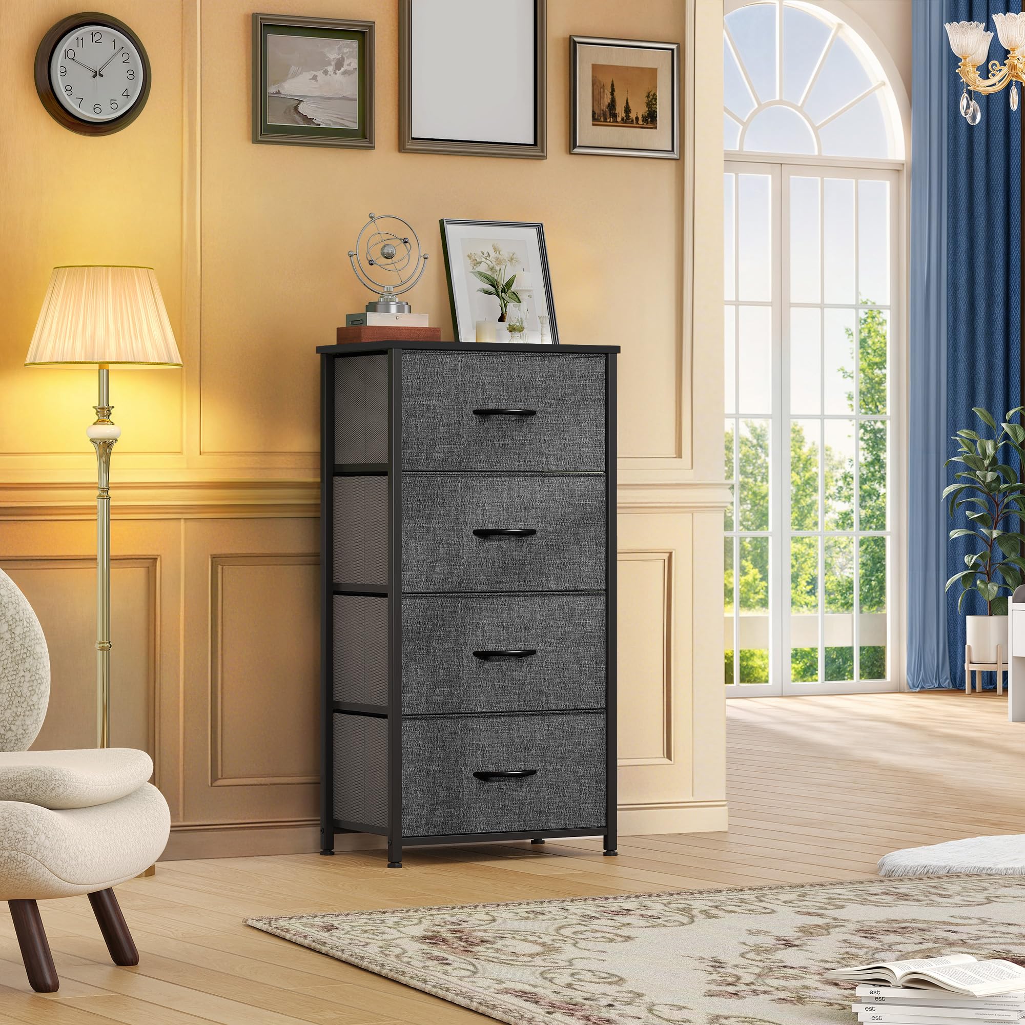 DWVO steel frame offers sturdy support for daily use in any room