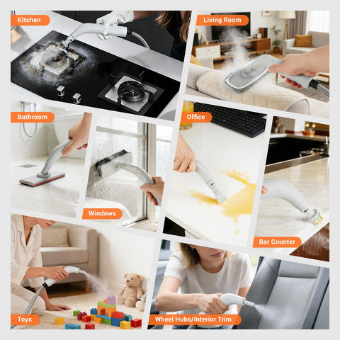 Ergonomic, lightweight design reduces fatigue during extended cleaning.