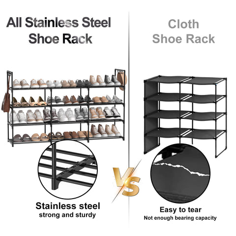 Versatile DYJIEKAI shelf splits for entryways and closets.