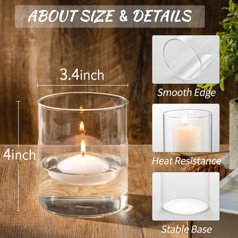 dymfadfb 4 inch glass cylinders showcase florals with clean lines for compact venues