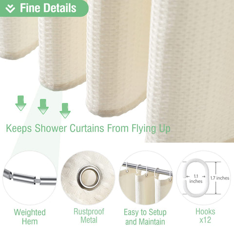 Dynamene bathroom setting shows hotel-grade aesthetic for any home or dorm.