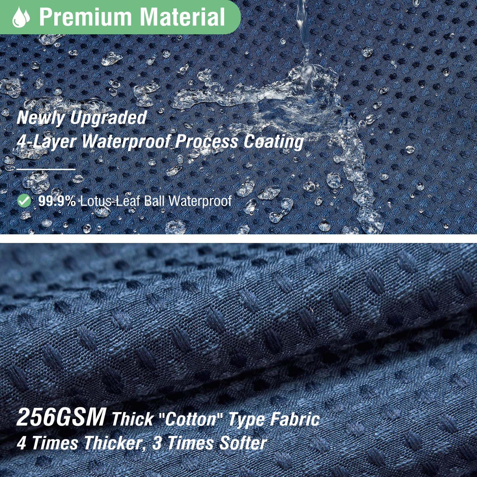 Dynamene heavyweight polyester curtain with cotton-like feel for premium drape.