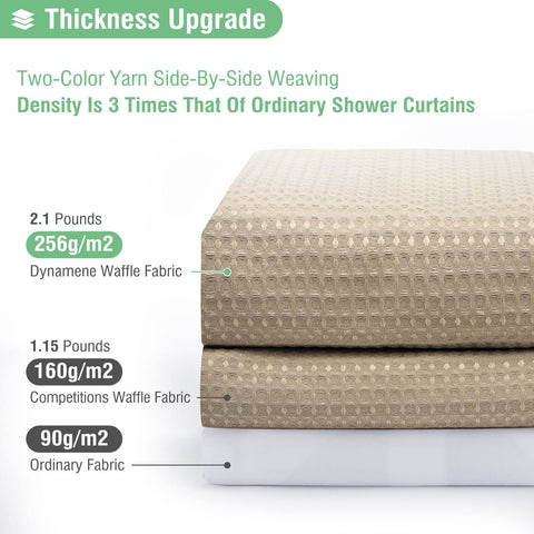 Dynamene heavyweight polyester fabric close-up highlights soft cotton-like feel and texture.