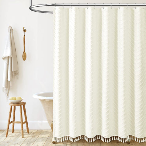 Dynamene curtain suitable for master and guest baths with versatile style