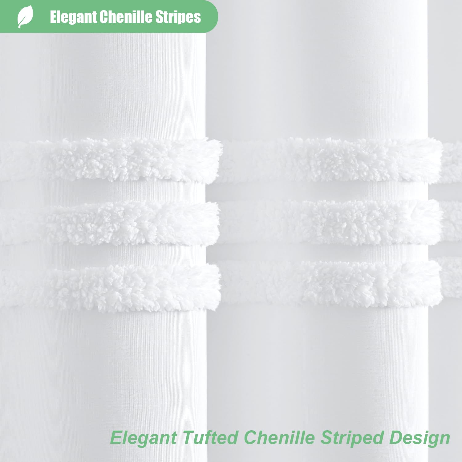 Dynamene curtain uses waterproof fabric to maintain privacy during showers.