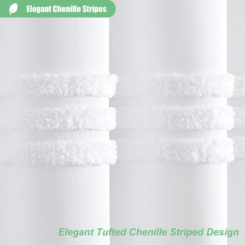 Dynamene curtain uses waterproof fabric to maintain privacy during showers.