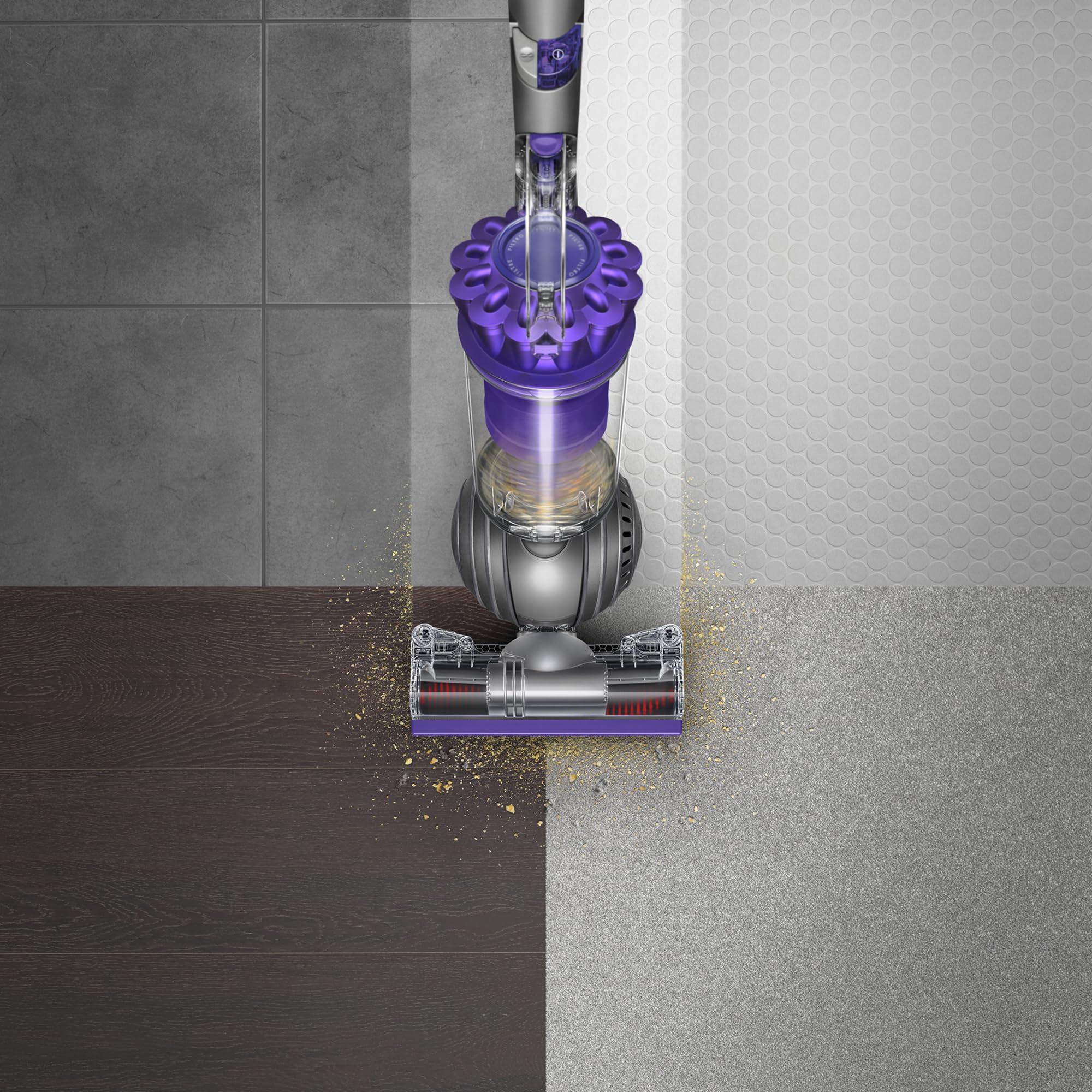 Dyson Ball Animal 2 delivers powerful suction across carpet and hard floors.