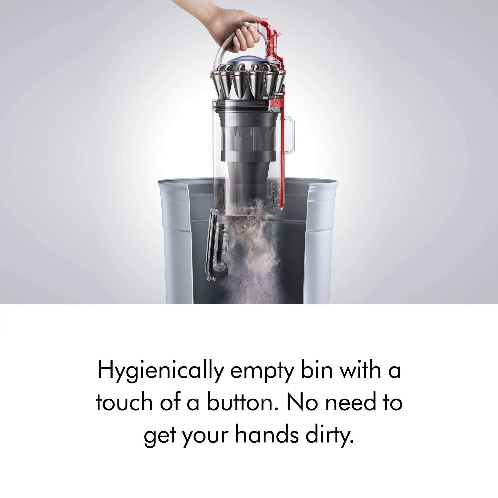 Dyson Ball Animal 3 extended reach cord helps deep-clean high and low areas.