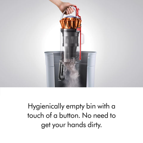 Dyson MyDyson app icon and warranty badge convey support and guidance