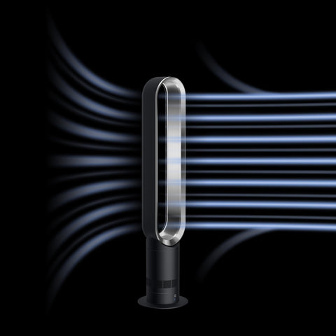Dyson AM07 performing 70 degree oscillation to distribute air evenly.