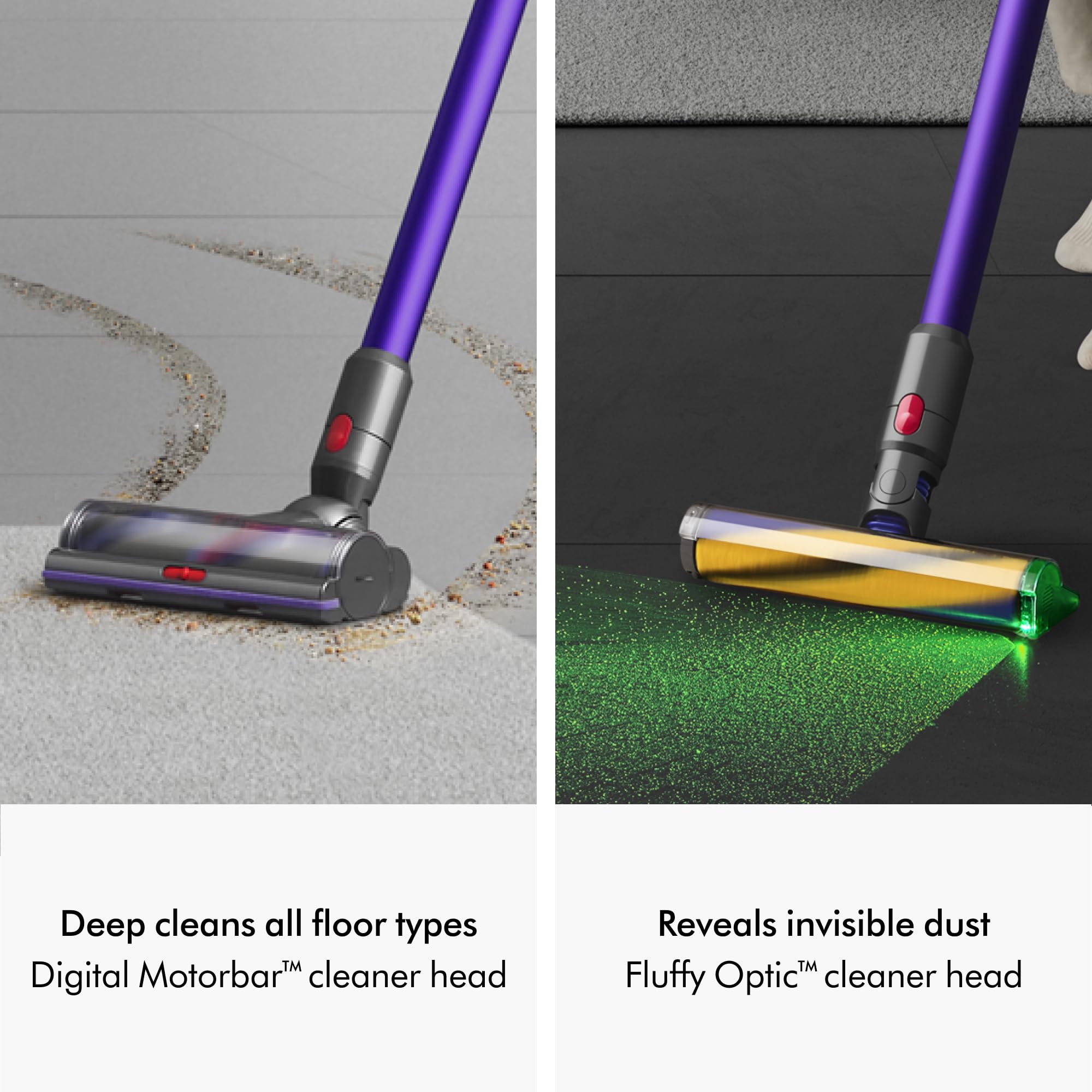 Dyson Gen5detect Digital Motorbar head deep cleans and detangles.