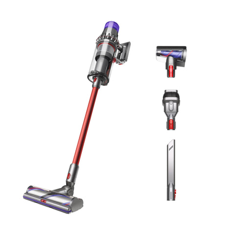 Dyson Outsize cordless vacuum front view highlighting its large form for deep cleaning