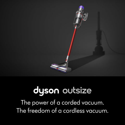Dyson SV29 LCD screen displays runtime and mode status for precise cleaning