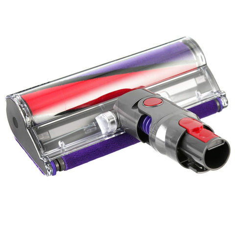 Reinforcement detail on Dyson Soft Roller Cleaner Head for durability and steady performance