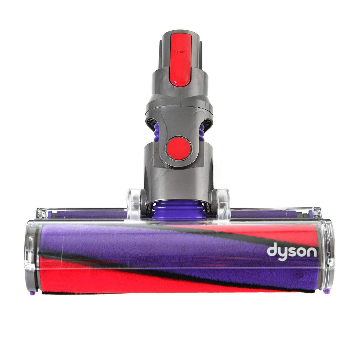 Dyson Soft Roller Cleaner Head close-up with reinforced edge for V10 and V11