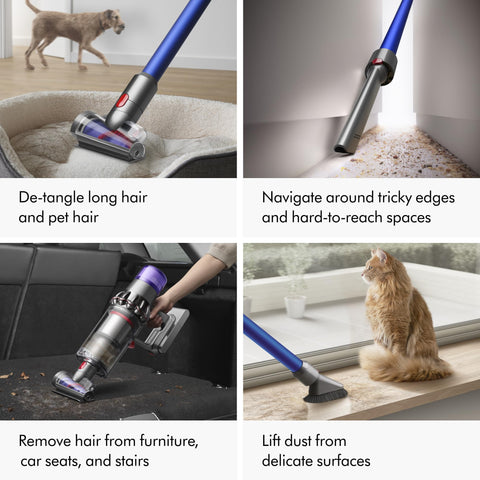 Dyson V11 Origin converts to handheld for stairs and car interiors