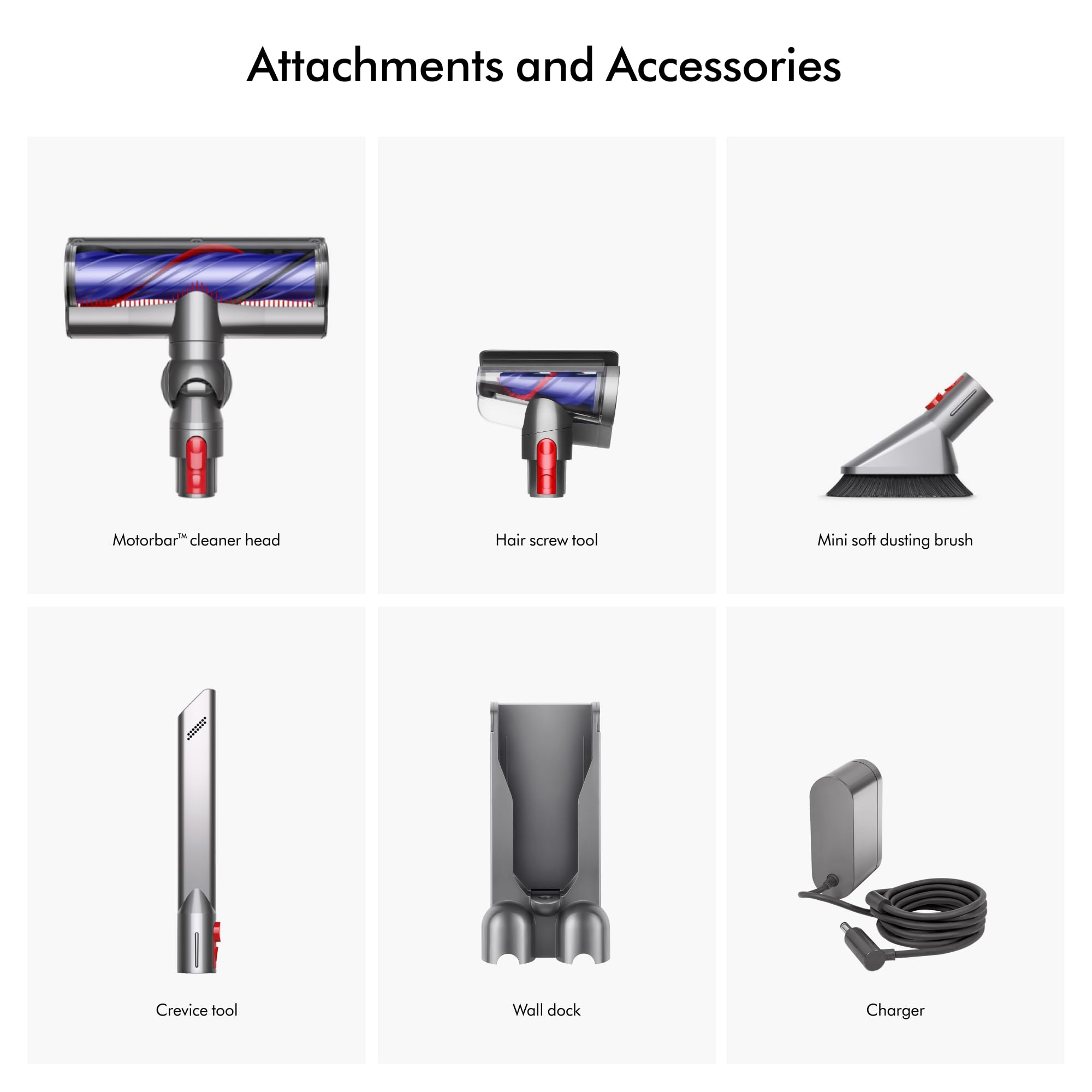 Dyson V11 Origin Hair Screw Tool for upholstery and pet beds