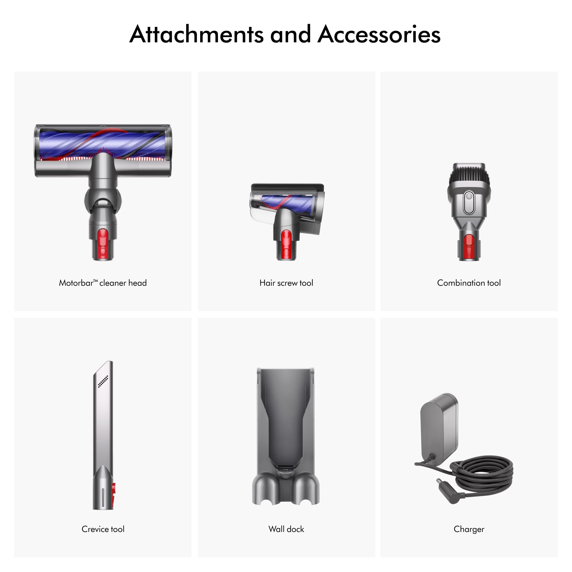 Dyson V11 effectively removes hair from the brush bar during cleaning