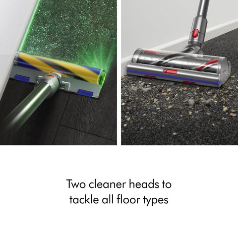 Dyson V15 Detect Plus Crevice tool reaches narrow gaps.
