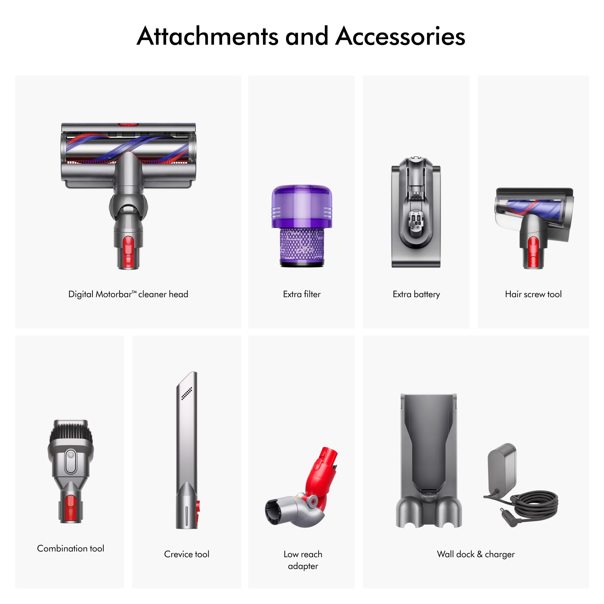Dyson V15 Detect Pro handheld mode enables above-floor cleaning.